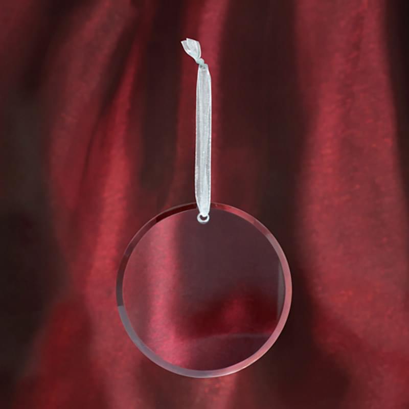 Round Glass Ornament 3