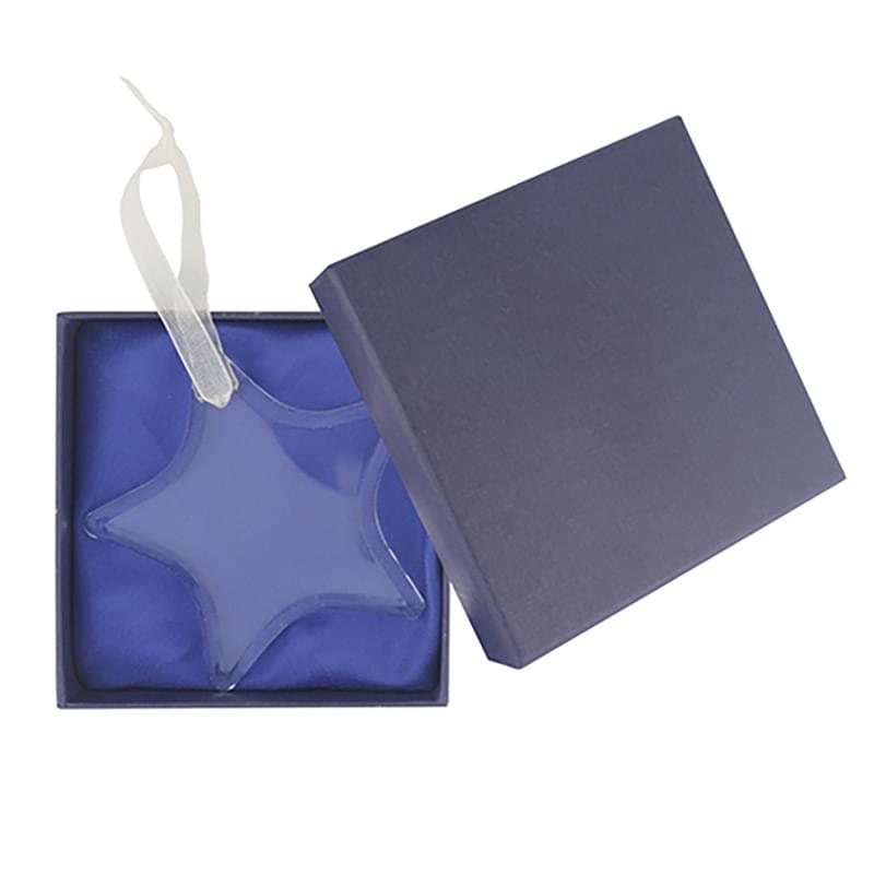 Star Shape Glass Ornament 3