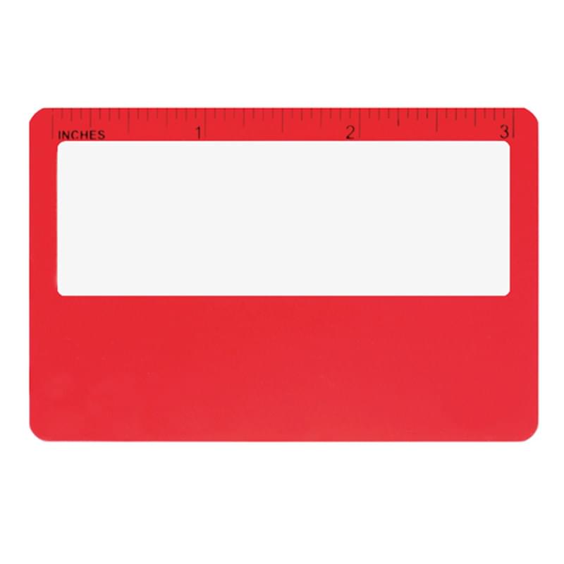Magnifier - Super Slim Card Size Magnifier Custom Imprinted 3