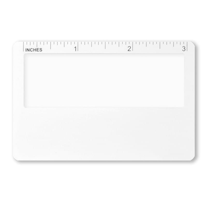 Magnifier - Super Slim Card Size Magnifier Custom Imprinted 4