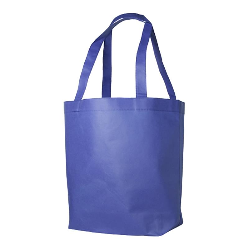 Bags - Non-Woven Shopping Tote Bags (15"W x 13.5"H x 4.25"D)