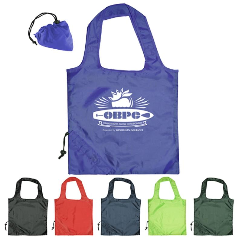 Bags - Foldable Poly Tote Bag (16"W x 15"H)