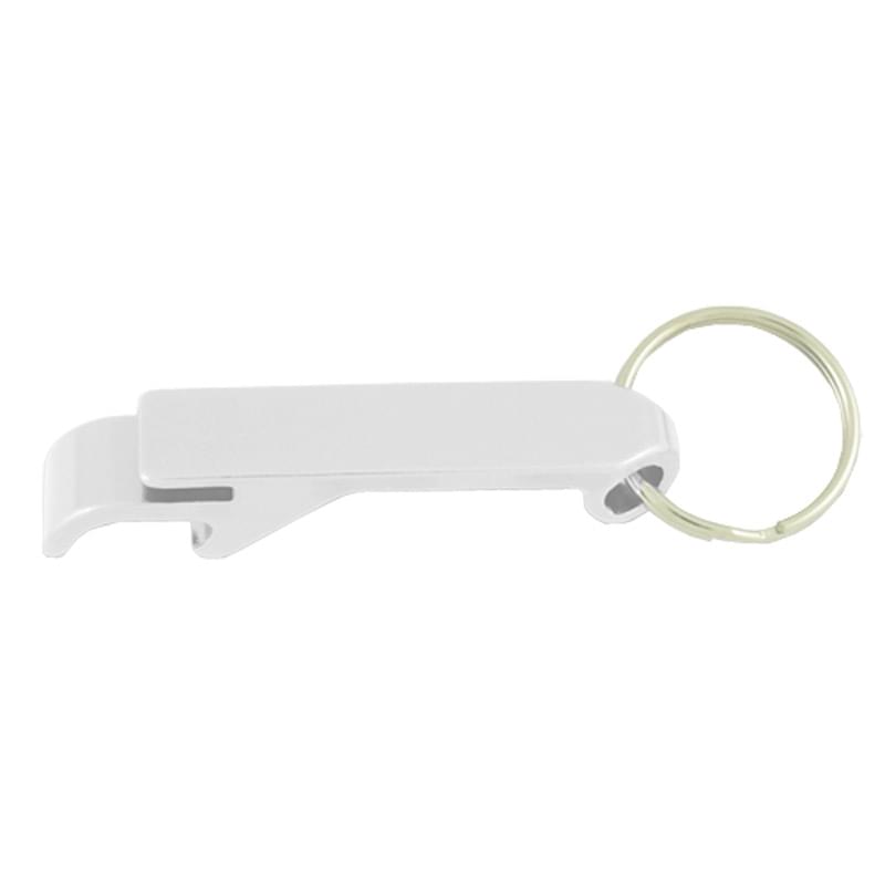 Aluminum Bottle/Can Opener w/Key Ring