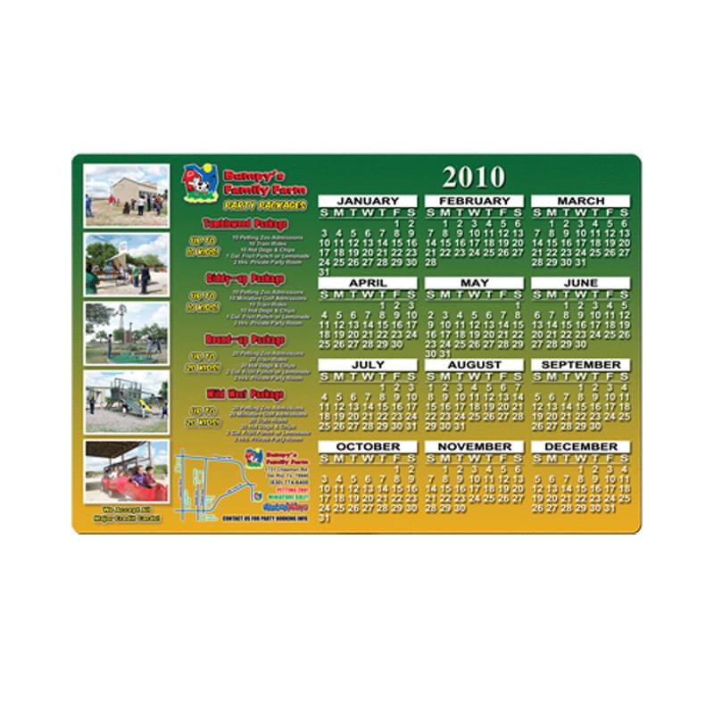 10"x15" Custom Printed Counter Mats with 1/16" Base 1