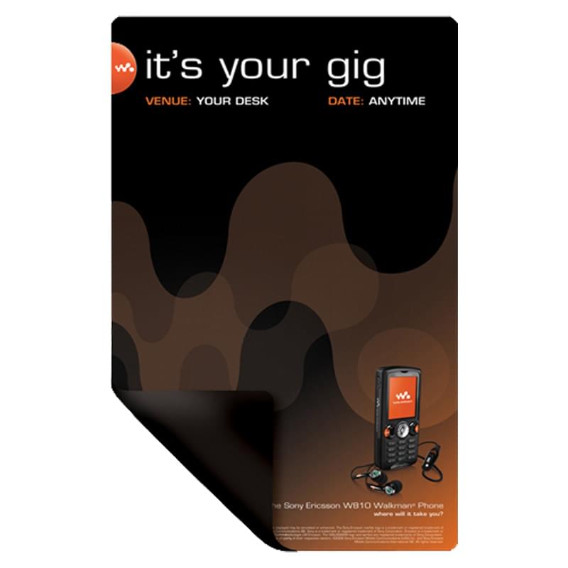 30 Mil Rectangle Stock Jumbo Vinyl Magnet (11"x17")