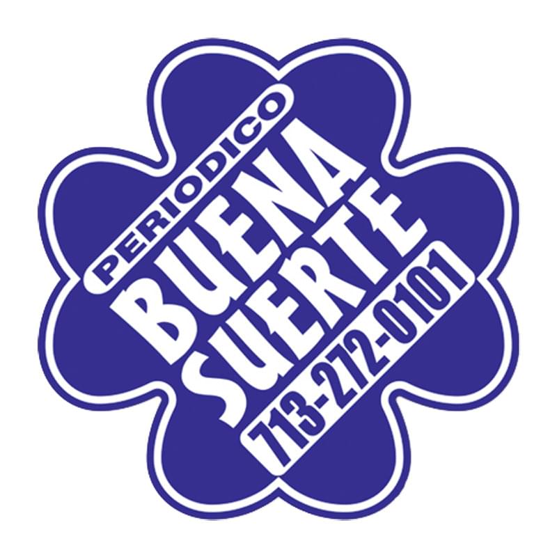 Clover Shape Stock Vinyl Magnet - 20mil