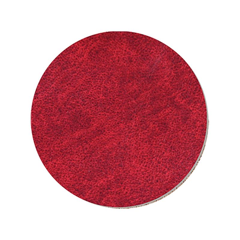 3.5" Round Leatherette Coaster 6