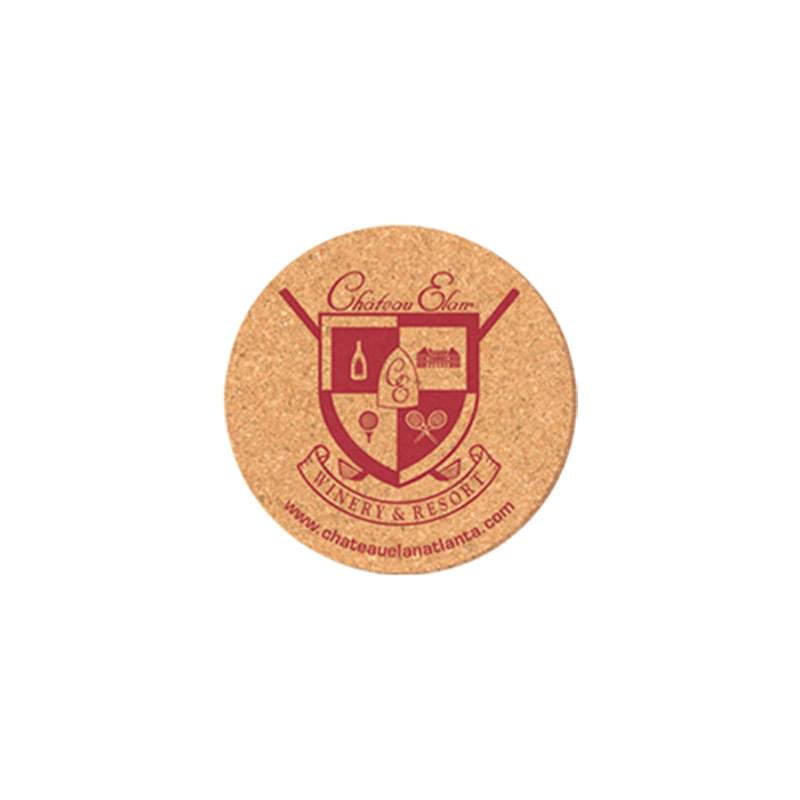 Coaster - 4" Round Cork Coasters