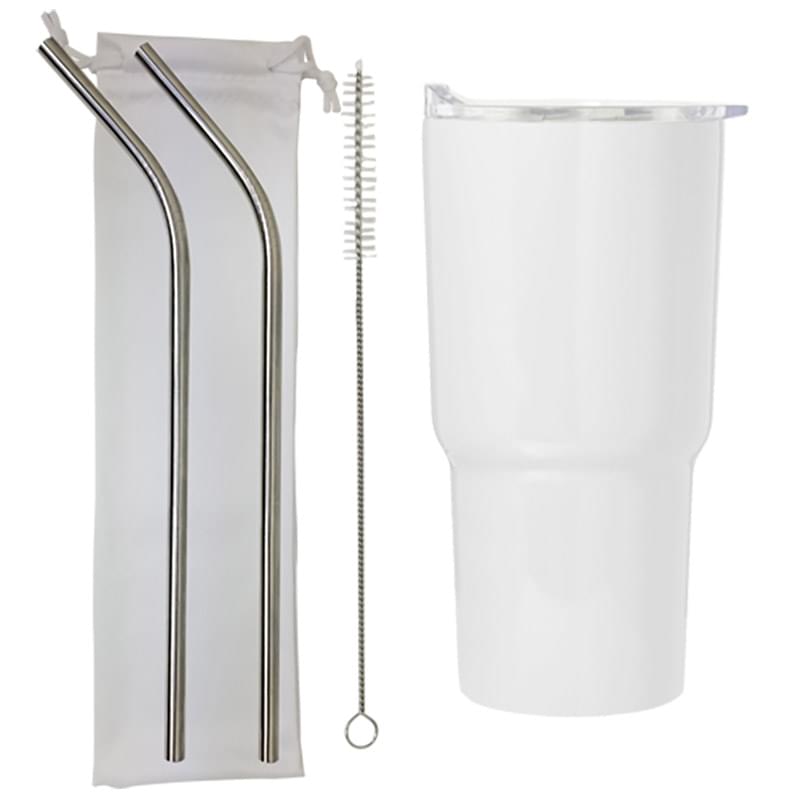 20 oz Stainless Steel Tumbler Set 4