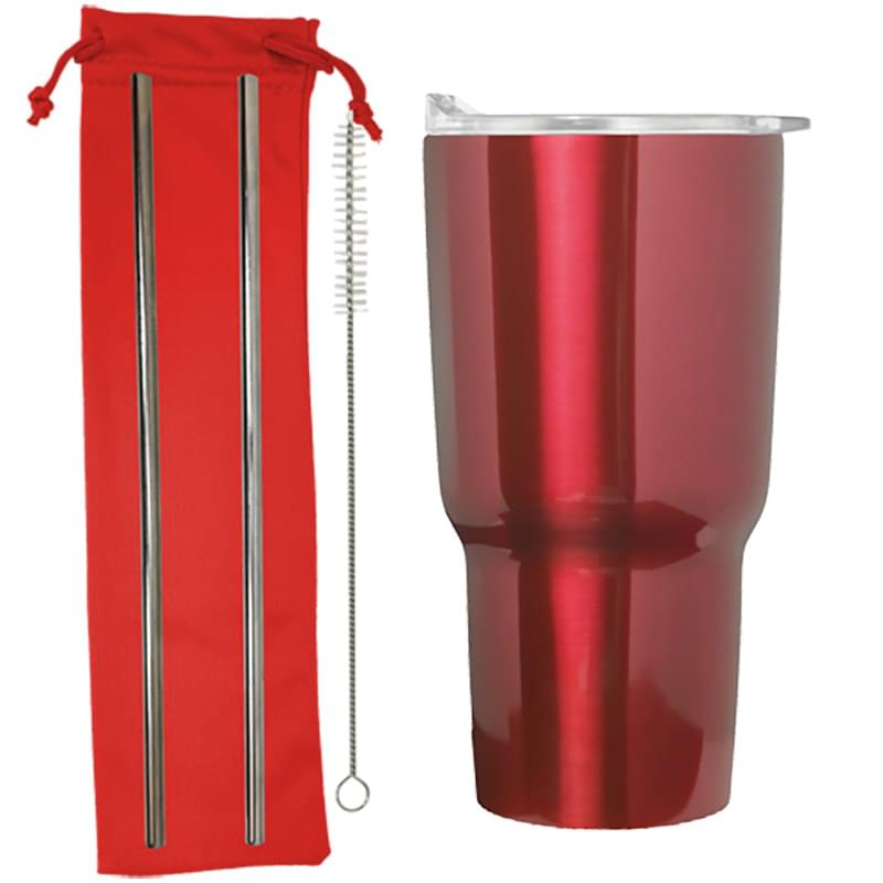 30 oz Stainless Steel Tumbler Set 4