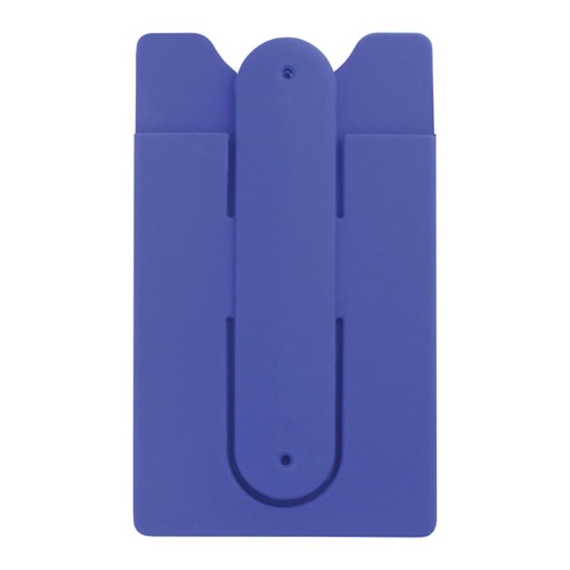 Silicone Smart Phone Wallet w/Stand