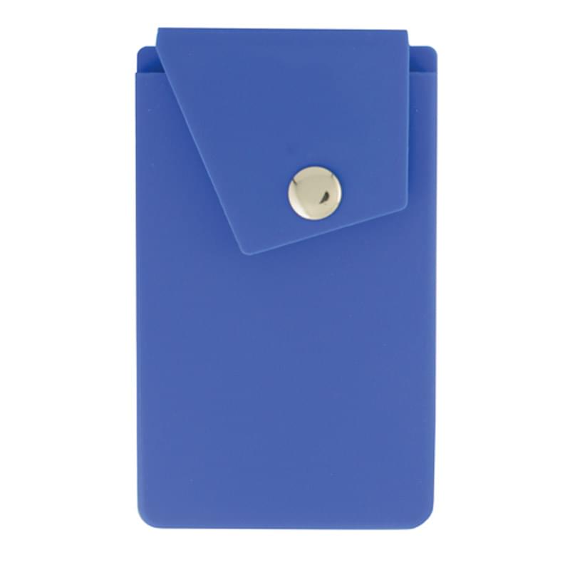 Silicone Smart Phone Wallet w/Stand