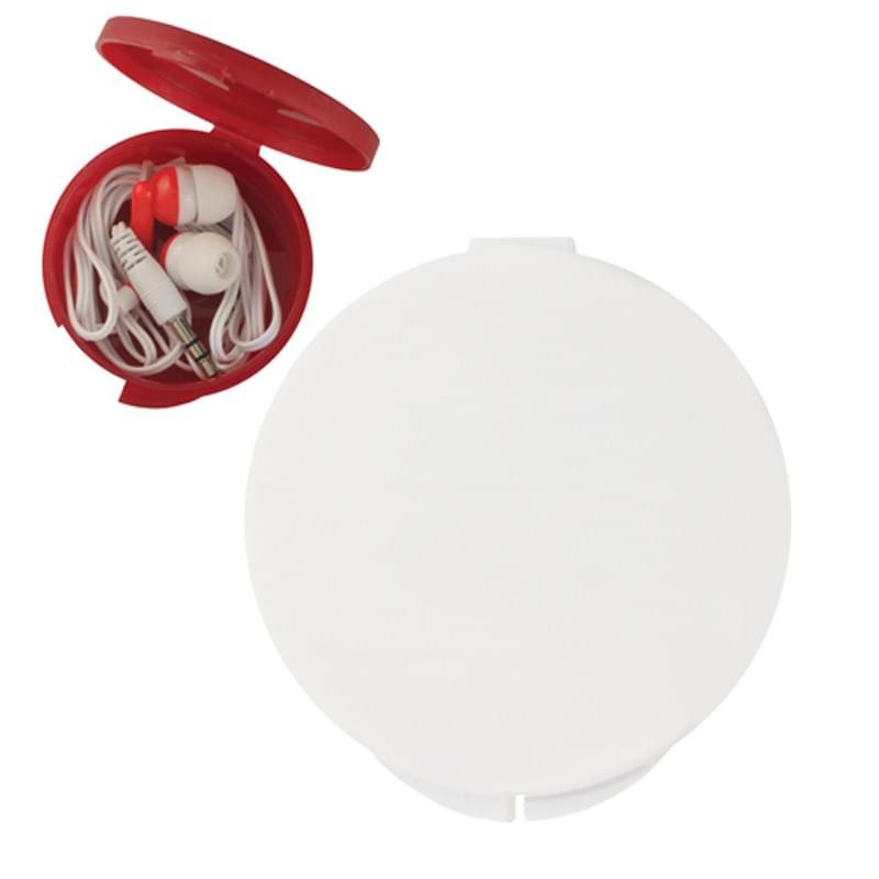 Earbuds In Round Case 5