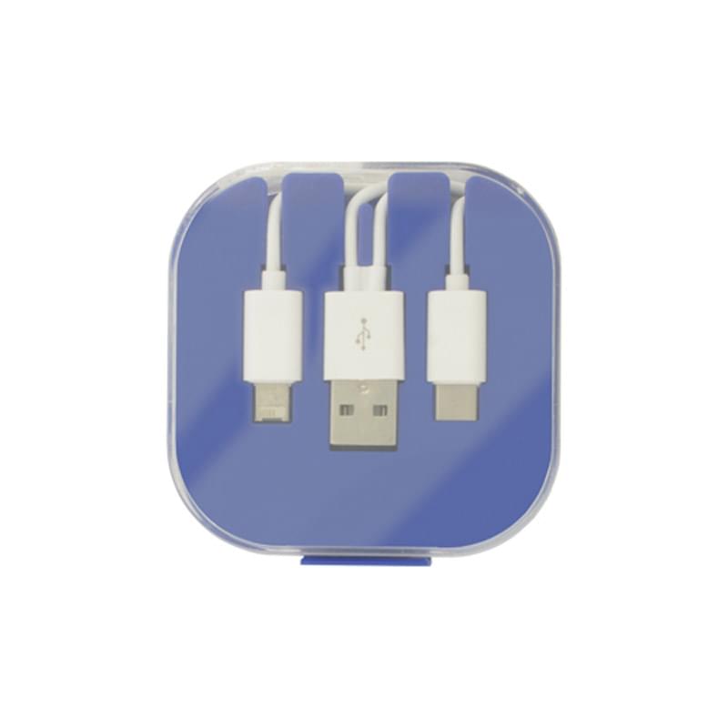 Multi Charging Cables in Case w/ Phone Stand 4