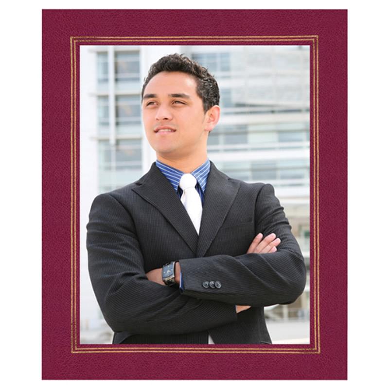 8.5"X11" Leatherette Photo Frame with Custom Imprint 4