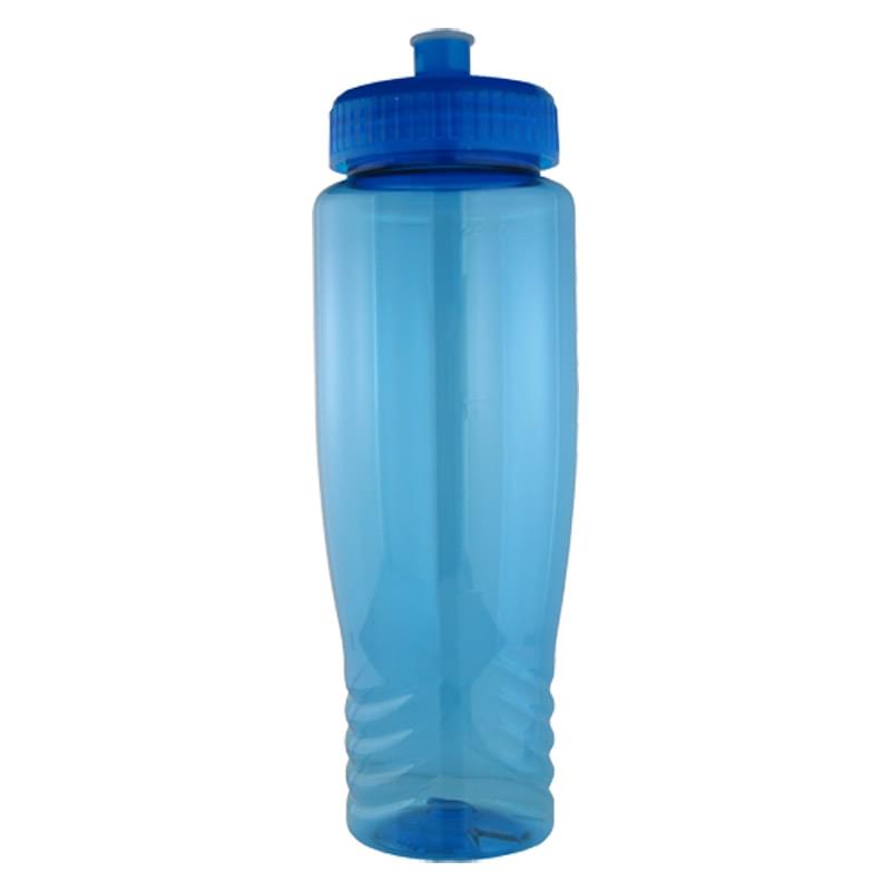 Sports Bottle - 28 Oz Plastic Fitness Water Bike Bottle 2
