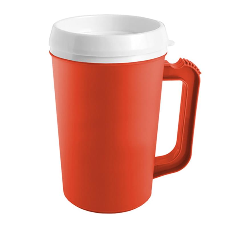 22 Oz. Grande Coffee Mug With Spill-Resistant Lid 10
