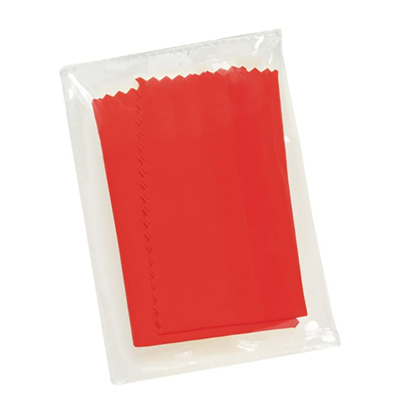 Microfiber Cleaning Cloth w/Pouch 9