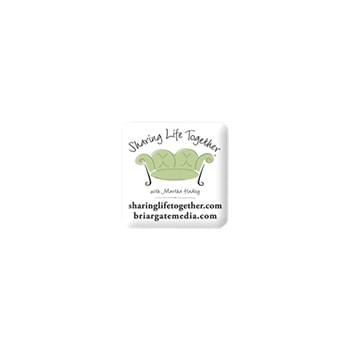 Domed Decal Labels- Square Domed Decal Label (1 1/2")