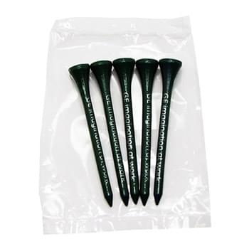 Golf Tee Poly Packet with 5 Tees