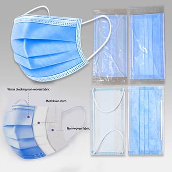 Individual Packaged Disposable Face Mask 3-Ply