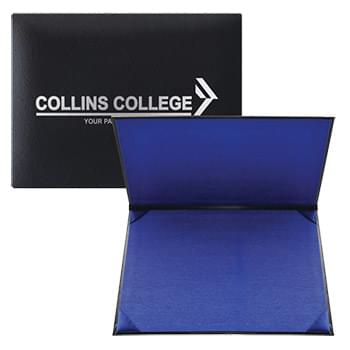 Double-Padded Certificate Holder w/Fabric Lining