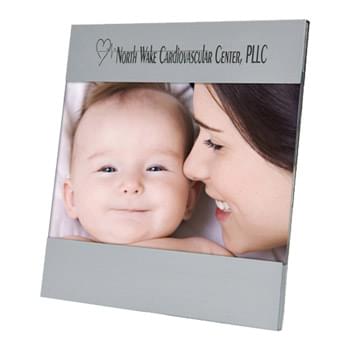 Aluminum Picture Photo Frame Holds 4" X 6" Photograph